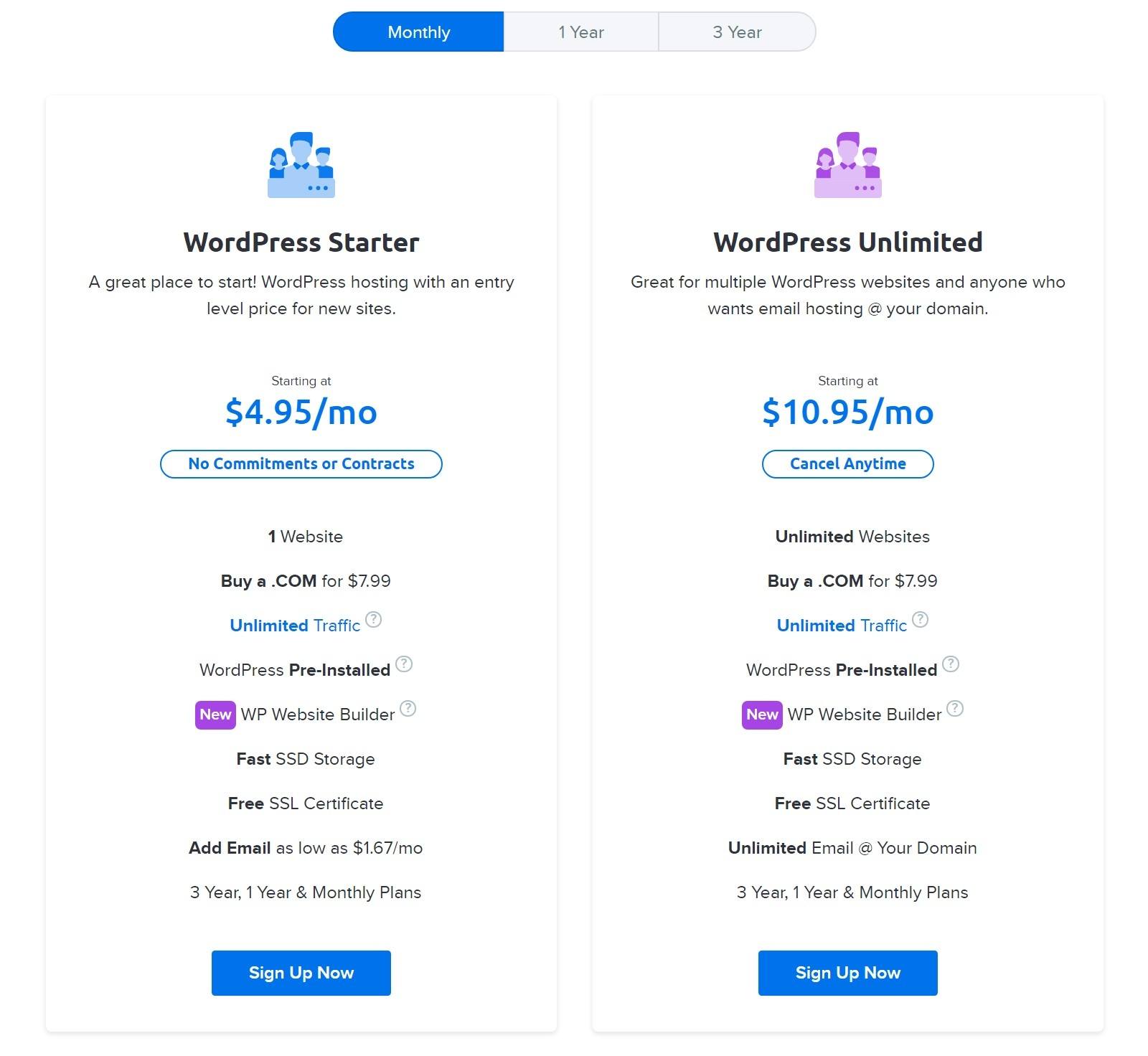DreamHost shared plan price