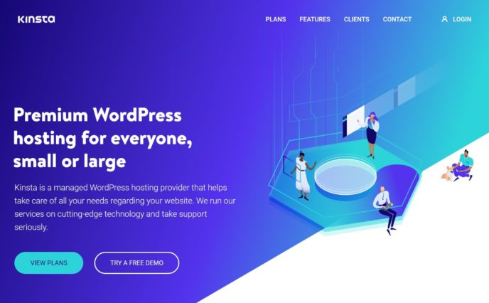 Kinsta managed WordPress hosting