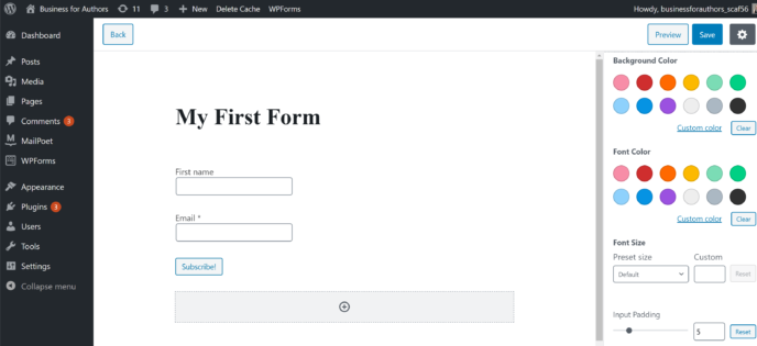 MailPoet Review: MailPoet Form Creator 2