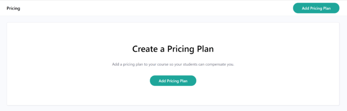 Teachable Pricing Setup