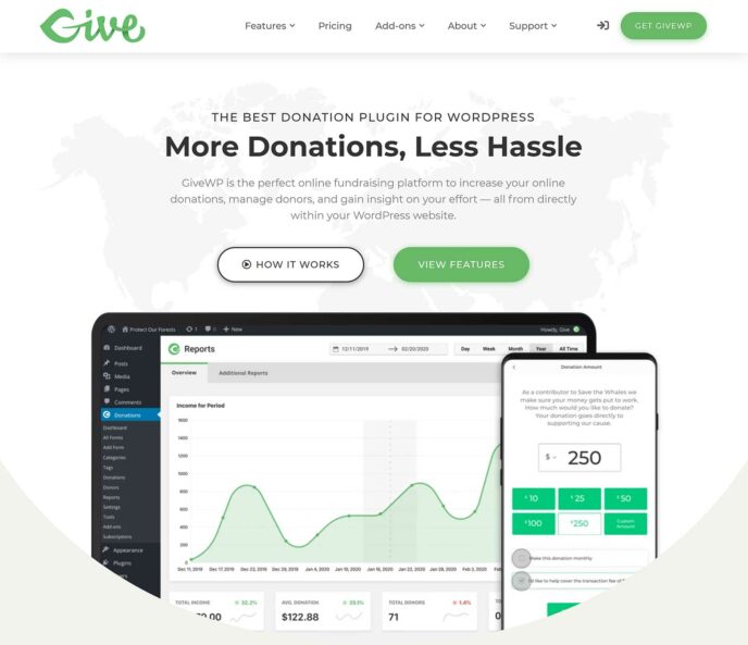 GiveWP WordPress Plugin