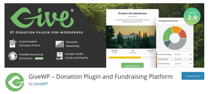 GiveWP on WordPress.org