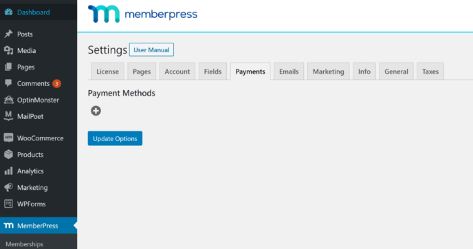 MemberPress Payment Gateway Setup