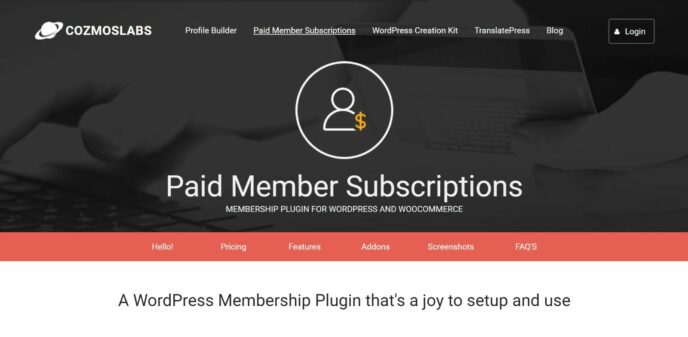 Paid Member Subscriptions