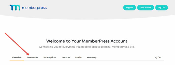 MemberMouse vs MemberPress: MemberPress Account Dashboard