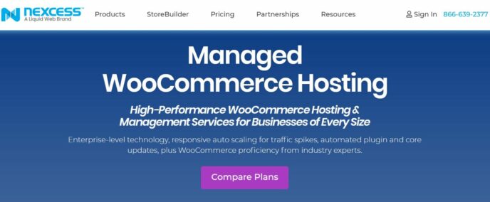 Nexcess managed WooCommerce hosting
