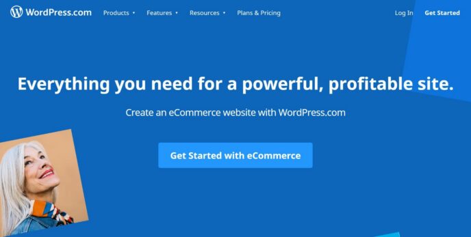 WordPress.com's eCommerce plan