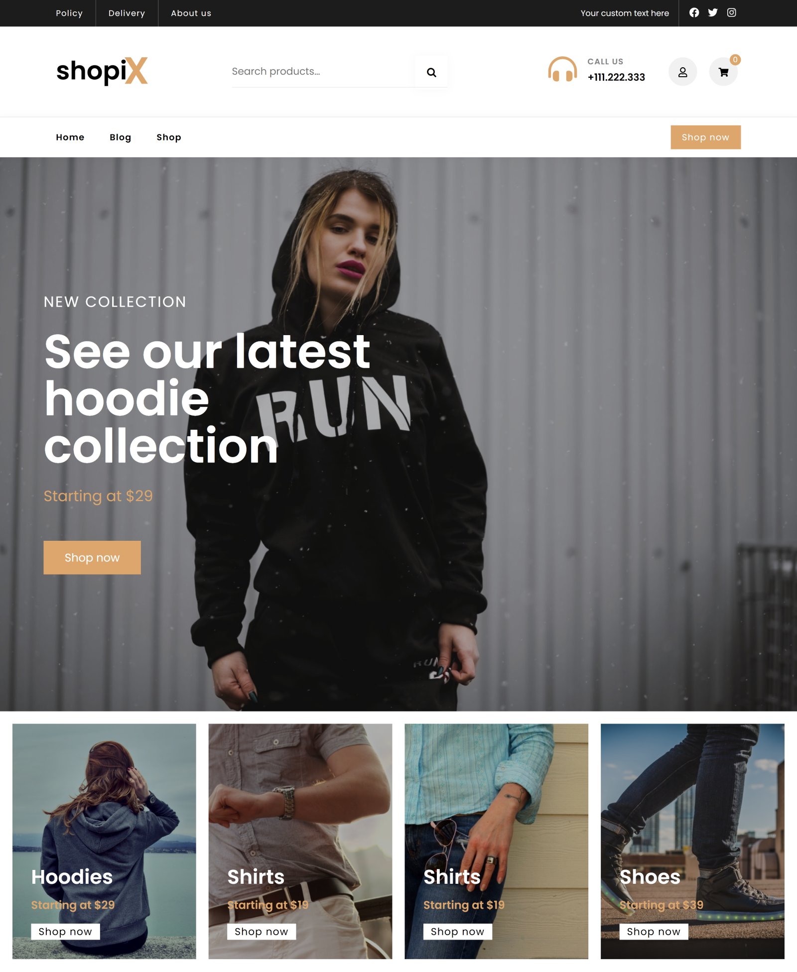 Shopix Home Page