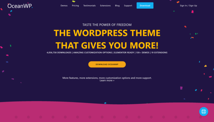 OceanWP WordPress Theme