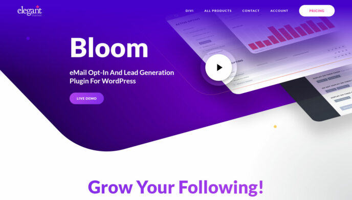 Bloom WordPress Plugin - by Elegant Themes