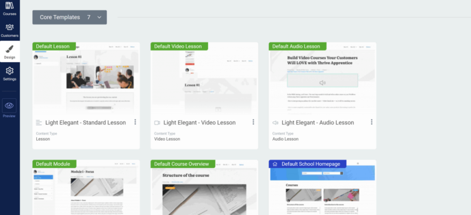 Thrive Themes Apprentice review: LMS visual editor templates