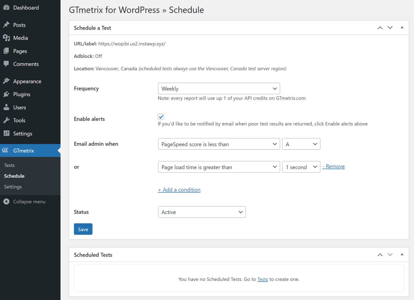 GTmetrix Tool Review, Scripted