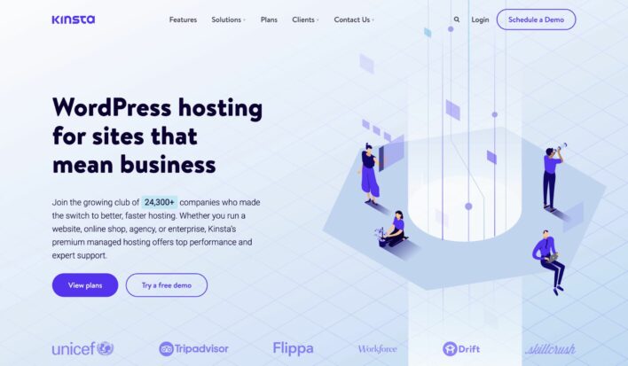 Kinsta managed WordPress hosting