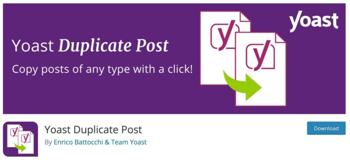 Yoast Duplicate Post